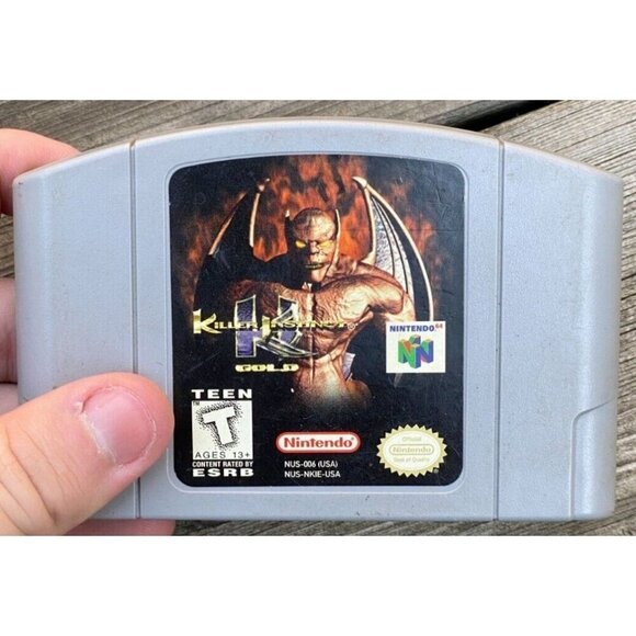 Nintendo Other - KILLER INSTINCT GOLD N64 (Nintendo 64, 1997) - Authentic